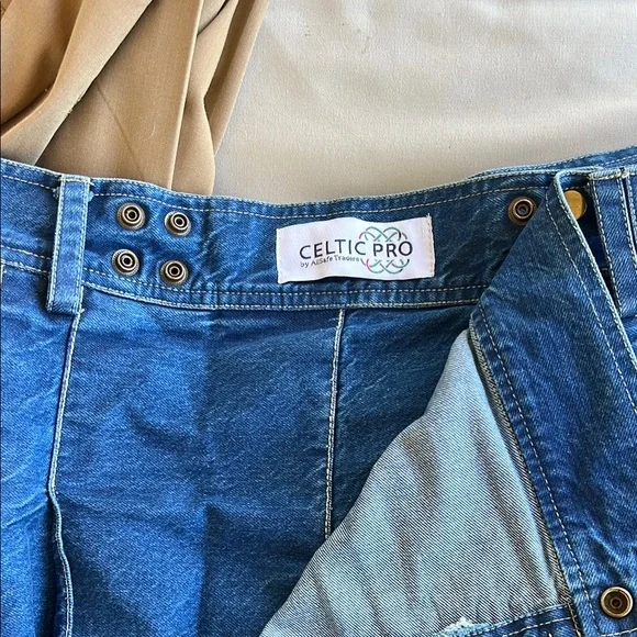 Utility Kilt for Men or Women in Denim 36/12 - Picture 7 of 7